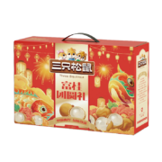 PLUS会员：三只松鼠 桂圆干礼盒 750g