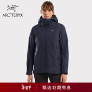 ARC'TERYX 始祖鸟 ARC’TERYX始祖鸟 BETA JACKET GORE-TEX 防水 女子 冲锋衣 Black Sapphire/蓝黑色 M