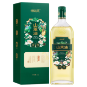 得尔乐山茶油1L 有机油茶籽油 低温冷榨一级 食用油