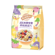 西麦50%水果坚果烘焙燕麦片350g 营养早餐五谷代餐干吃休闲零食