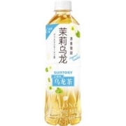 SUNTORY 三得利 翻牌-SUNTORY/三得利茶饮料整箱茉莉乌龙茶饮料500ml/瓶0糖0脂0能量