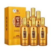 XIJIU 习酒 贵州习酒 53度酱香型白酒 53度 500mL 6瓶 （新老随机）金钻