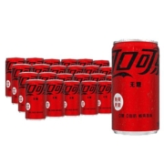 Coca-Cola可口可乐 迷你罐 零度可乐200ml*24罐
