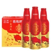 TSINGTAO 青岛啤酒 鸿运当头 355ml*12瓶 金龙献福 铝瓶装 355mL 12瓶*2件