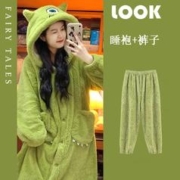 Sanrio 三丽鸥 睡袍家居服珊瑚绒睡衣