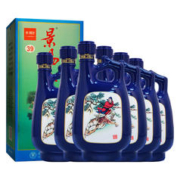 88VIP会员：景芝 景阳春小老虎 39%vol 浓香型白酒 500ml*6盒
