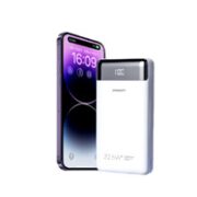 PISEN 品胜 D105-PD-2移动电源白色 20000mAh Type-C/Micro-B 22.5W 双向快充