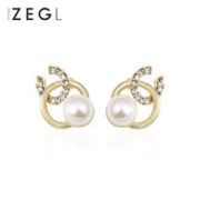 ZENGLIU 925银淡水珍珠耳钉 ZL2994