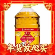 luhua 鲁花 香飘万家 5S压榨一级浓香花生油 6.09L