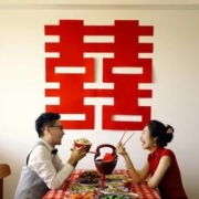 巩皇 婚庆装饰用品 1.2米超大喜字