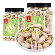 比比赞（BIBIZAN） 开心果罐装 400g*2