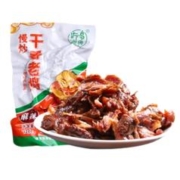 临期品：岱下鸟鸣涧 麻辣干香鸭 126g*2袋