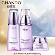 PLUS会员！CHANDO 自然堂 凝时鲜颜礼盒（水90ml+乳90ml+面霜15g）