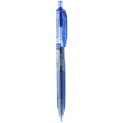 三菱（Uni）UMN-105按动中性笔 0.5mm双珠啫喱笔财务用耐水耐晒签字笔((替芯UMR-85) 蓝色 单支装