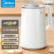 京东百亿补贴:美的（Midea）电水壶 304不锈钢1.5L容量SH15Q1-106