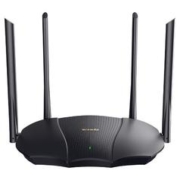 限移动端：Tenda 腾达 AX12 双频3000M 家用千兆无线路由器 Wi-Fi 6（802.11ax）黑色