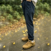 MERRELL迈乐户外休闲直筒裤男日系梭织微弹透气易干长裤JAMF25809 藏青 S