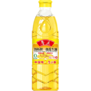 Plus会员:鲁花 食用油 5S压榨一级花生油750ml 物理压榨