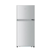 PLUS会员：Haier 海尔 直冷双门冰箱 118L 银色 BCD-118TMPA