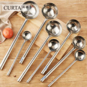HEC CURTA 科得 不锈钢炒勺厨师用铲勺炒菜