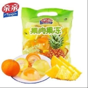 PLUS会员：亲亲 蒟蒻果冻 橘子菠萝口味 520g *10件