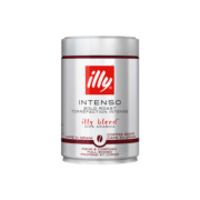 ILLY意大利原装进口 illy意利黑咖啡 意式浓缩深度烘培咖啡豆 250g/罐