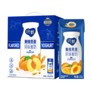 纯甄黄桃果粒风味酸奶笑脸包200g x10盒  礼盒装