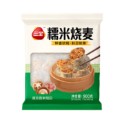plus会员；三全糯米大烧麦900g 约18个*16件