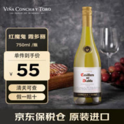红魔鬼 罗永浩推荐智利原瓶进口干露红魔鬼霞多丽/夏多内干白葡萄酒750ml