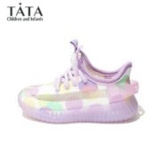 TATA 他她 女童运动鞋小童春秋季软底洋气可爱百搭椰子鞋