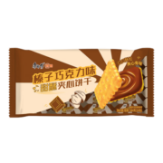 康师傅 甜酥夹心饼干营养早餐办公室休闲零食小吃384g 榛子巧克力味