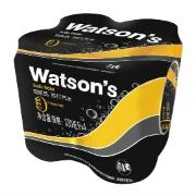 20点、京东百亿补贴：Watsons 屈臣氏 苏打汽水 330ml*4罐