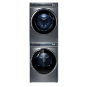 PLUS会员、需首单：Haier 海尔 376套装 EG100BD66S＋HGY100-F376U1 洗烘套装 10KG