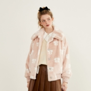 7日10点：ONLY 122122003H79 女士植绒保暖棉服外套