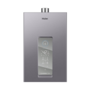 海尔（Haier）燃气热水器天然气水伺服恒温强排式高楼层家用洗澡即热净水洗密闭稳燃舱FA320 海尔K系列 以旧换新 16L 高性价比下置风机
