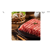京东百亿补贴:鲜京采 国产原切牛肉卷1.2kg（400g/袋*3）火锅涮煮食材 生鲜牛肉