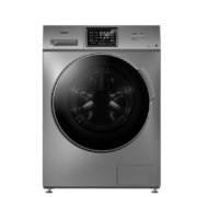 PLUS会员：Midea 美的 MG100S31DG5-Y1YW 滚筒洗衣机 10kg 巴赫银