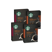 星巴克（Starbucks） 0糖低脂速溶黑咖啡盒装40条 美式冷热皆溶 年货节春节礼品