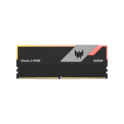 宏碁掠夺者（PREDATOR）32G(16G×2)套装 DDR5 6000频率 台式机内存条 Vesta II 炫光星舰RGB灯条(C30) 石耀黑