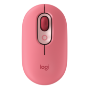 罗技（Logitech）POP MOUSE无线鼠标 蓝牙鼠标 办公鼠标-电幻粉