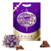 88VIP会员：eclairs 怡口蓮 怡口莲经典原味巧克力味太妃糖果约495g90粒