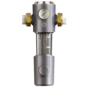京东京造 前置过滤器 双涡轮正反冲洗 7.4T/h大流量升级 40微米双滤网精滤水压表监测全屋净水器 免费安装