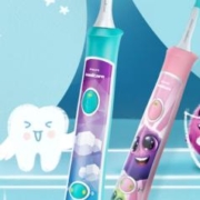 PHILIPS 飞利浦 Sonicare for Kids儿童护齿系列 HX6352 电动牙刷 粉色 升级款