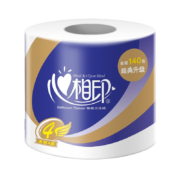 心相印 卷纸 4层 140克*2卷 超市同款