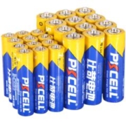 （Pkcell）比苛 碳性环保耐用电池5号20粒+7号20粒【共40粒】