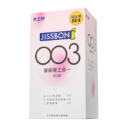 杰士邦 避孕套  零感超薄安全套003玻尿酸组合三合一16只