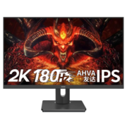 KOIOS K2723QK 27英寸2K 180Hz IPS小金刚 PD60W 升降旋转 电竞显示器 黑色