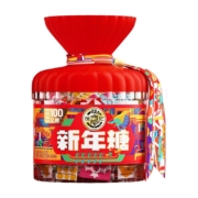 再降价、需首购、PLUS会员：徐福记 新年糖 混合口味 桶装 420g*2件