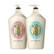 KUYURA 可悠然 大黄瓶美肌香氛沐浴露（恬静清香+欣怡幽香）1000ml*2