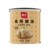 展艺食用猪油 白油拌饭蛋黄酥月饼材料猪板油炒菜烹饪烘焙原料 428g